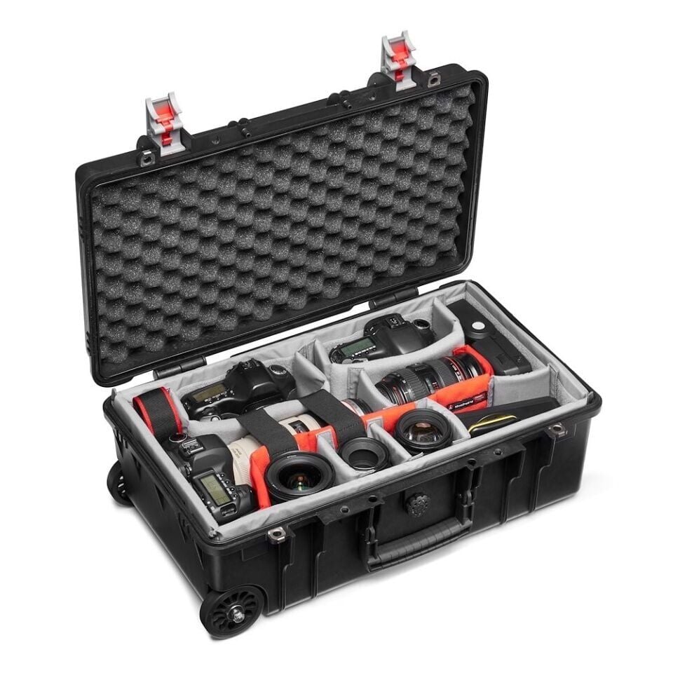Manfrotto PL-RL-TH55 Reloader Tough Profesyonel Tekerlekli Sert Gövdeli Kalın Çanta