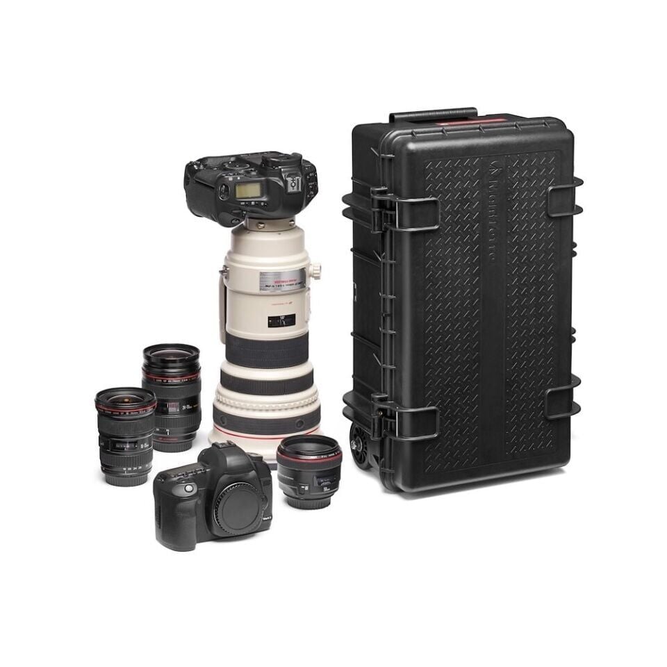 Manfrotto PL-RL-TH55 Reloader Tough Profesyonel Tekerlekli Sert Gövdeli Kalın Çanta