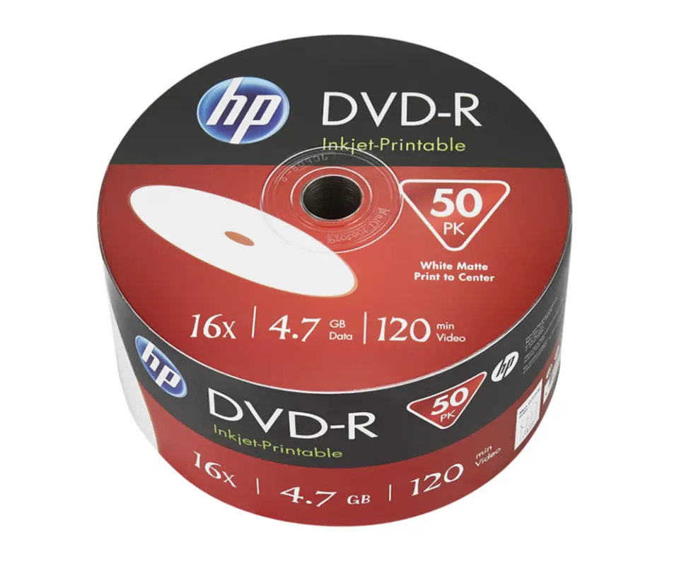 HP Boş DVD 50'Li Paket DVD-R