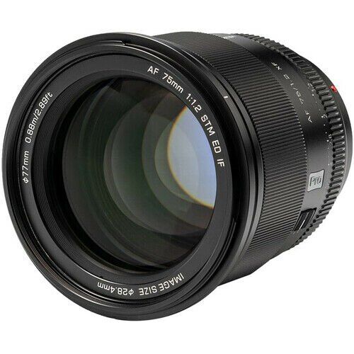 Viltrox Af 75Mm F1.2 Z Pro Lens Nikon Zmount Apsc
