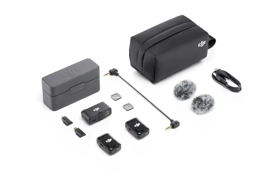 DJI MIC 2 (2TX+1 RX+Charging Case) (DJI Türkiye Karacasulu Garantili)