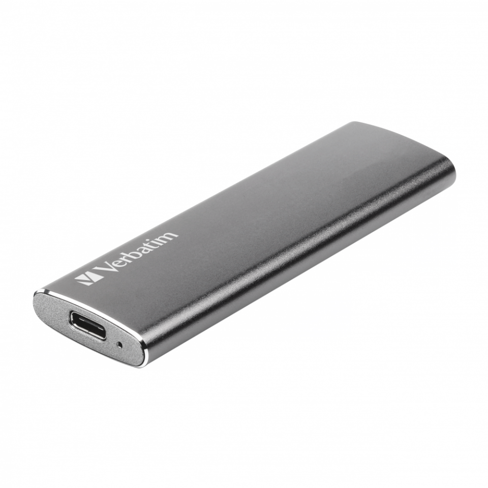 Verbatim 480 GB Taşınabilir SSD Usb 3.2 - 400MB/S-500MB/S Gri Kablo Dahil-(47443)