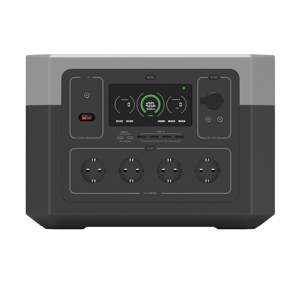 Patona 9983 Platinum Powerstation Autarc 2000W Pd100W Usb5V/3A Dc12V/10A