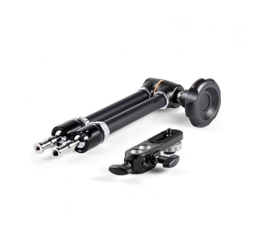 Manfrotto 244 Magic Arm Sıkıştırmalı Kilit Sistemi - Kamera Takılan Parça ile