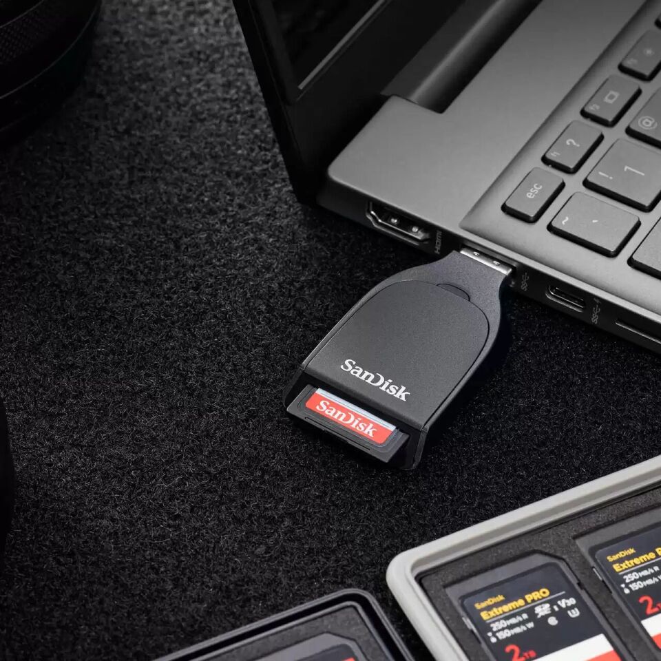 Sandisk QuickFlow SD UHS-I Kart USB-A Okuyucu