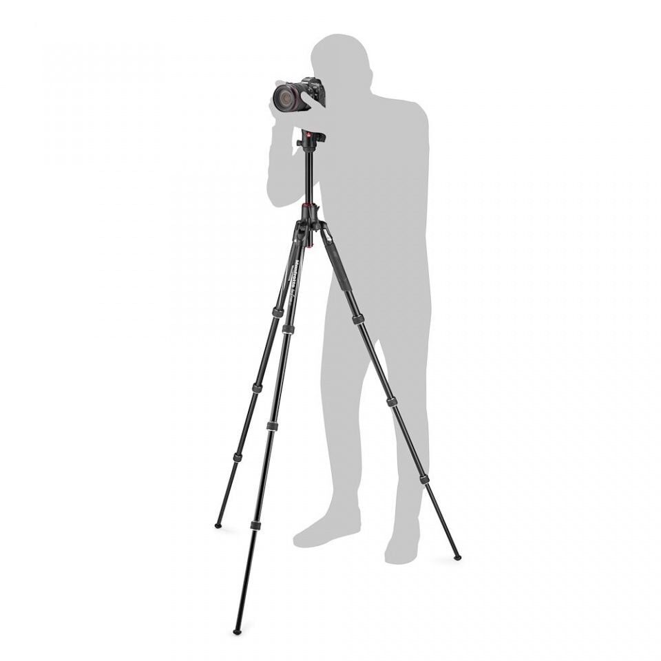 Manfrotto MKBFRA4GTXP-BH Befree Serisi Hareketli Orta Borulu Seyahat Tripod Kiti Çantalı