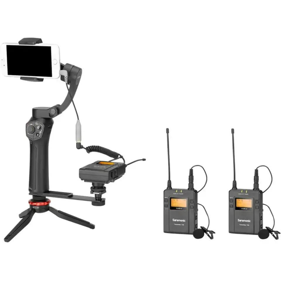 Saramonic UwMic9 (TX9 TX9 RX9) Kablosuz Yaka Mikrofonu