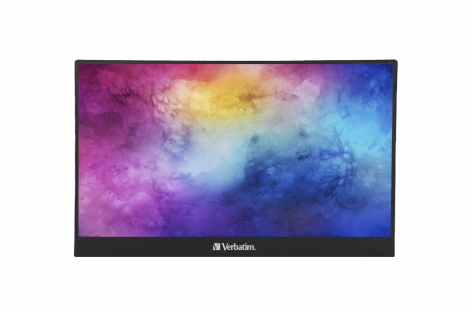 Verbatim Taşınabilir Monitör  Dokunmatik 14 FHD 1080P Usb-C Metal Kasa-(49591)