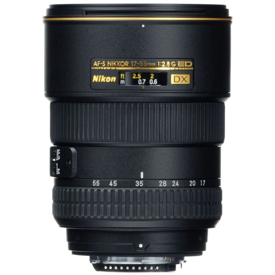 Nikon AF-S 17-55mm f/2.8G IF-ED DX Zoom Lens (Karfo Karacasulu Garantili)