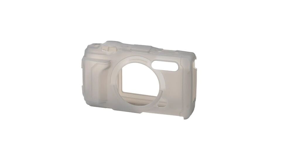 Olympus Csch-128 Grey Silicon Jacket For Tg-7