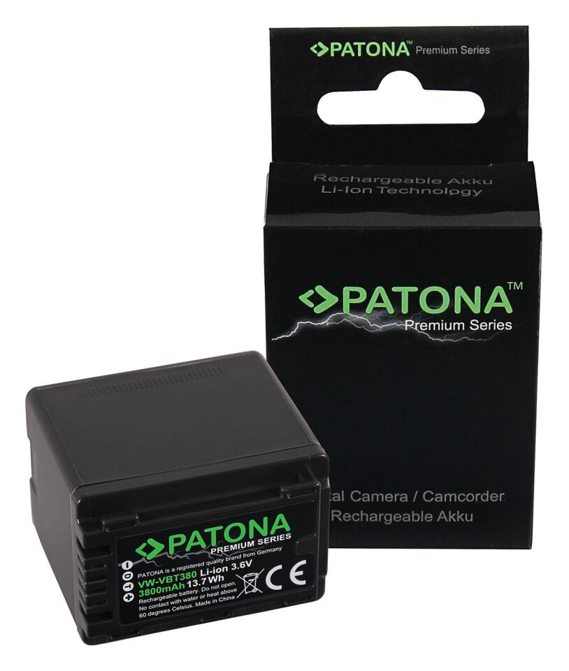 Patona 1257 Premium Batarya Panasonic VW-VBT380