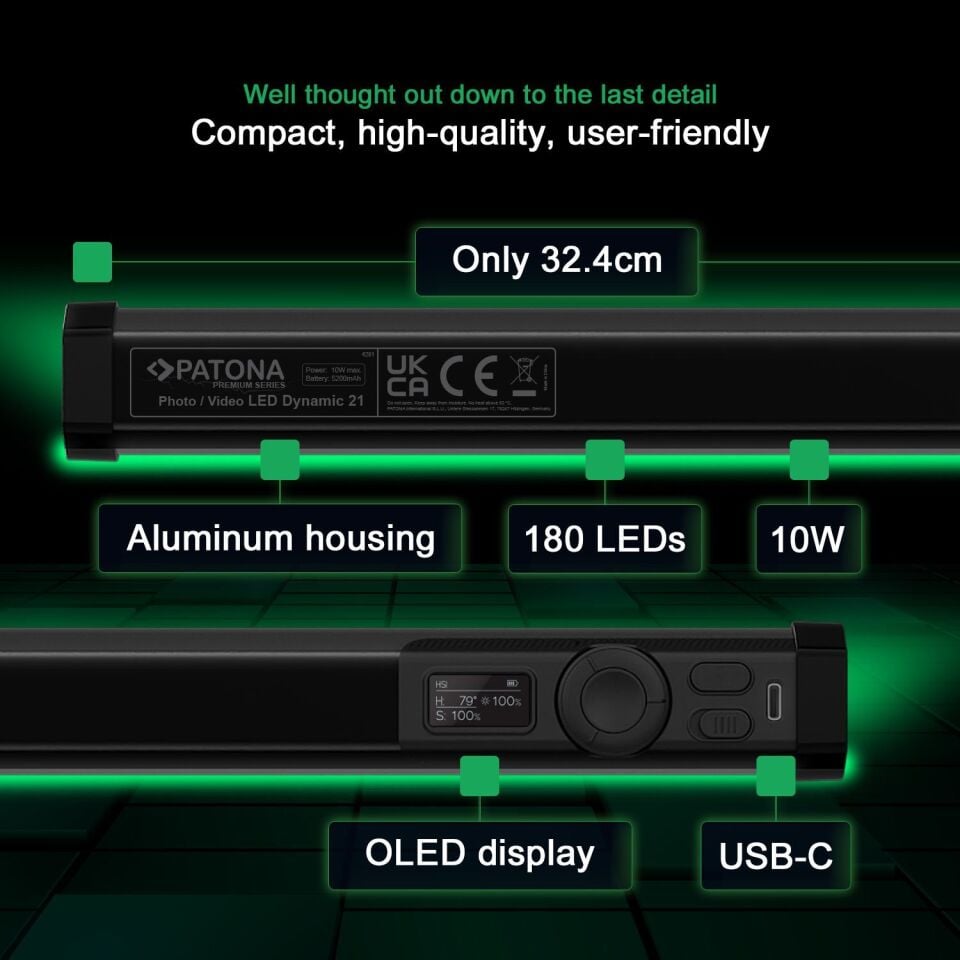 Patona 4291 Premium Tüp Led RGB Led Dynamic 21