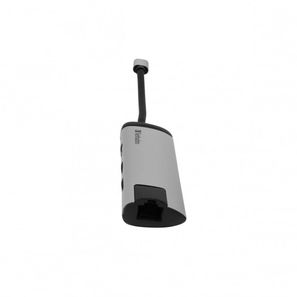 Verbatim USB-C Multiport Hub / 2x USB 3.0, HDMI, Gigabit Ethernet