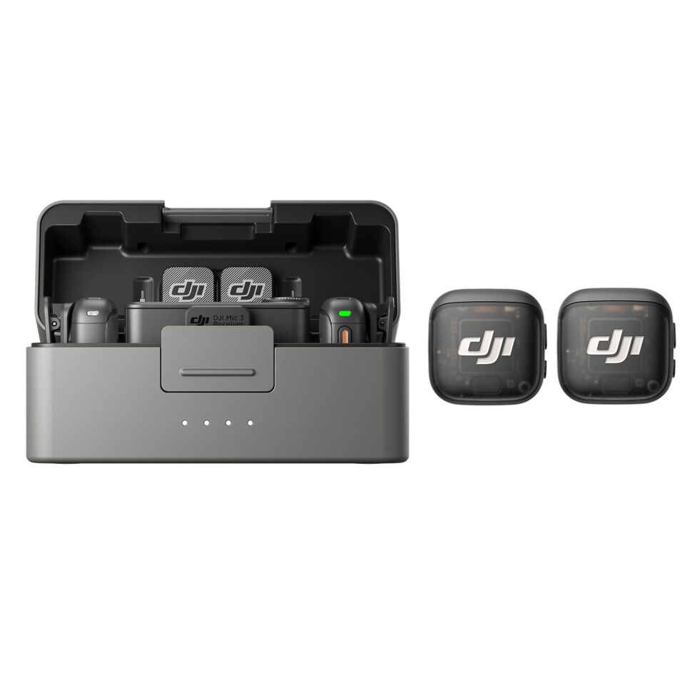 DJI MIC 3 (2 TX + 1 RX) (DJI Türkiye Karacasulu Garantili)