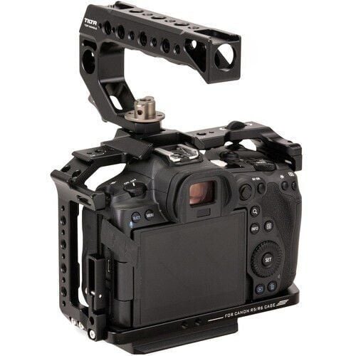 Tilta Camera Cage For Canon R5/R6 Kit A V2 - Black Ta-T22-A-B-V2