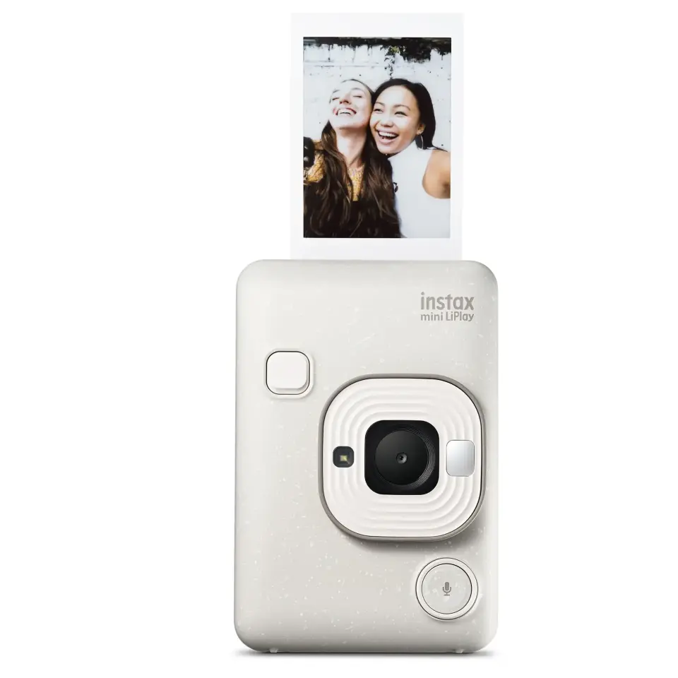 Instax Mini LiPlay Fotoğraf Makinesi Misty White