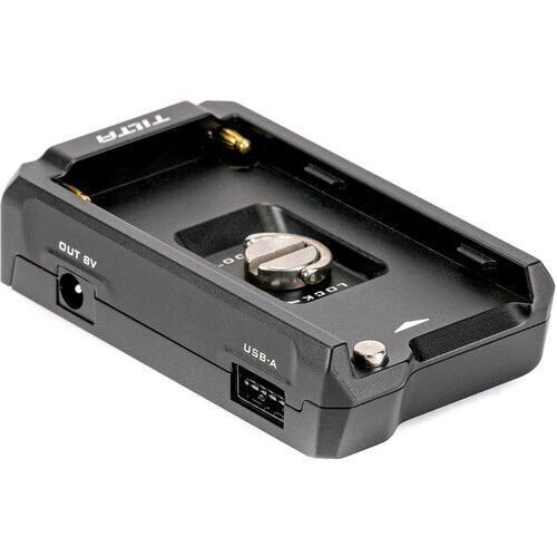 Tilta Tilta L Series Battery Plate – Black Ta-Btp2-F970-B