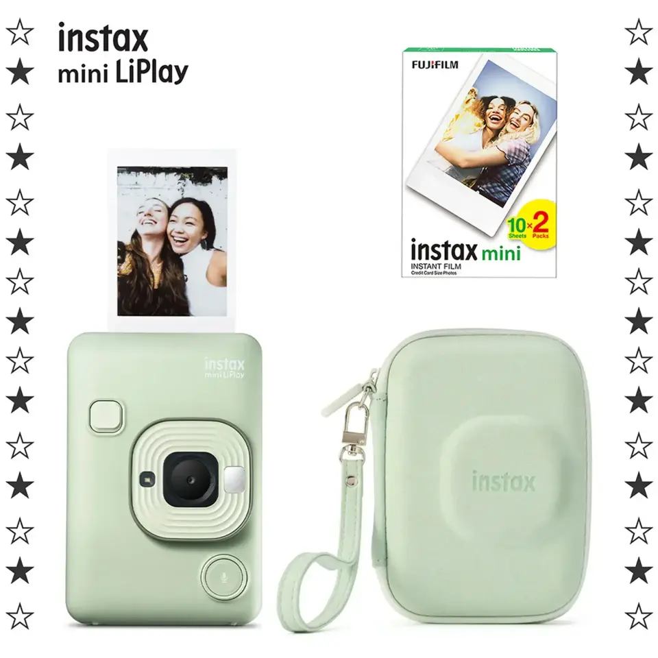 Matcha Green + 20'li Film ve Çanta Set