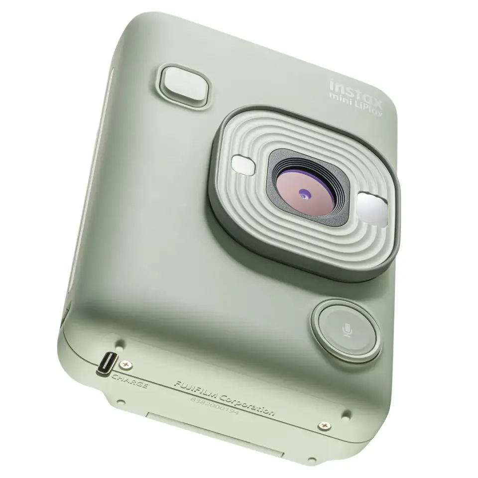 Instax Mini LiPlay Fotoğraf Makinesi Matcha Green + 20'li Film Set
