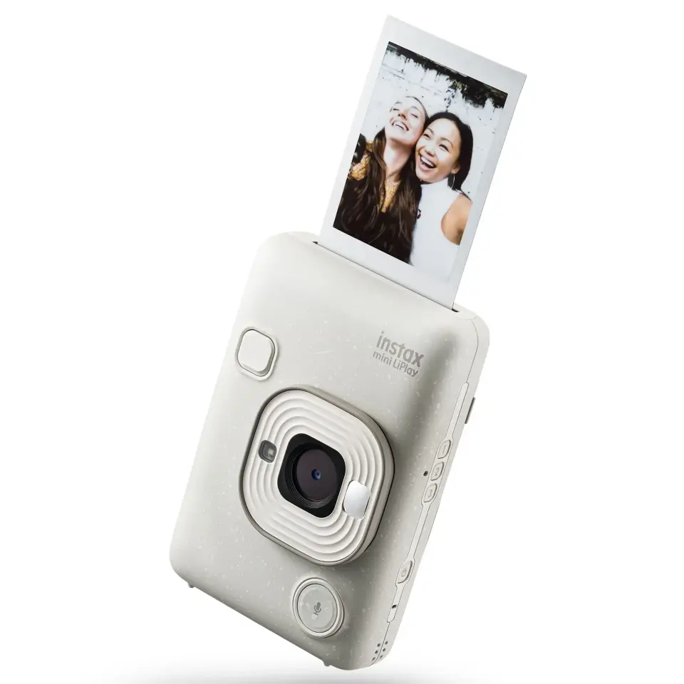 Instax Mini LiPlay Fotoğraf Makinesi Misty White + 20'li Film set