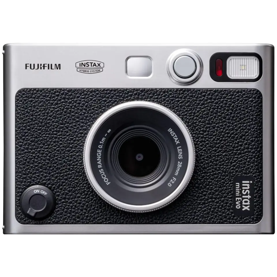 Instax Mini Evo Fotoğraf Makinesi Siyah + 20'li Film
