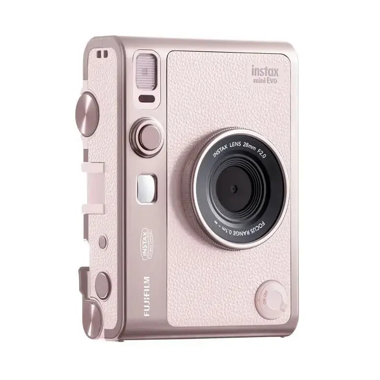 Instax Mini Evo Fotoğraf Makinesi Gentle Rose + 20'li Film