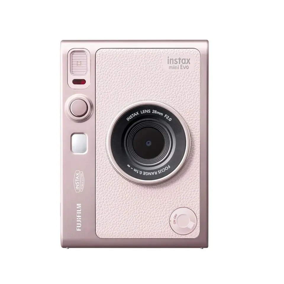 Instax Mini Evo Fotoğraf Makinesi Gentle Rose + 20'li Film