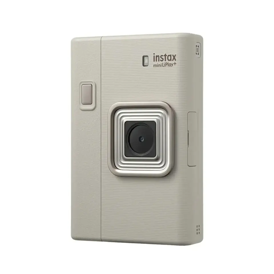 Instax Mini LiPlay Plus Hybrid Fotoğraf Makinesi Sand Beige