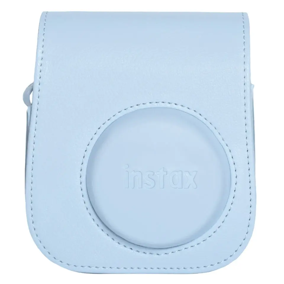 İnstax Mini 12 Mavi Deri Çanta