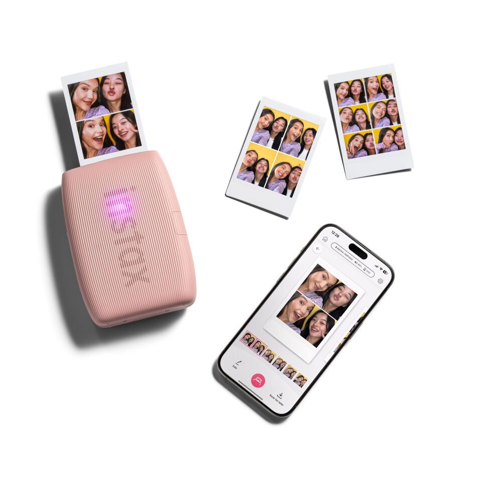 Instax Mini Link 3 Akıllı Telefon Yazıcısı Pembe + 20'li Film