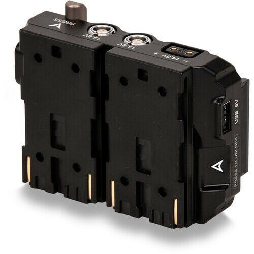 Tilta Dual Canon Bp To V Mount Adapter Battery Plate For Red Komodo - Black Ta-T08-Bpv-B