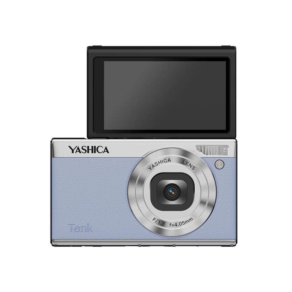 Yashica Tank Mavi Compact Dijital Fotoğraf Makinesi
