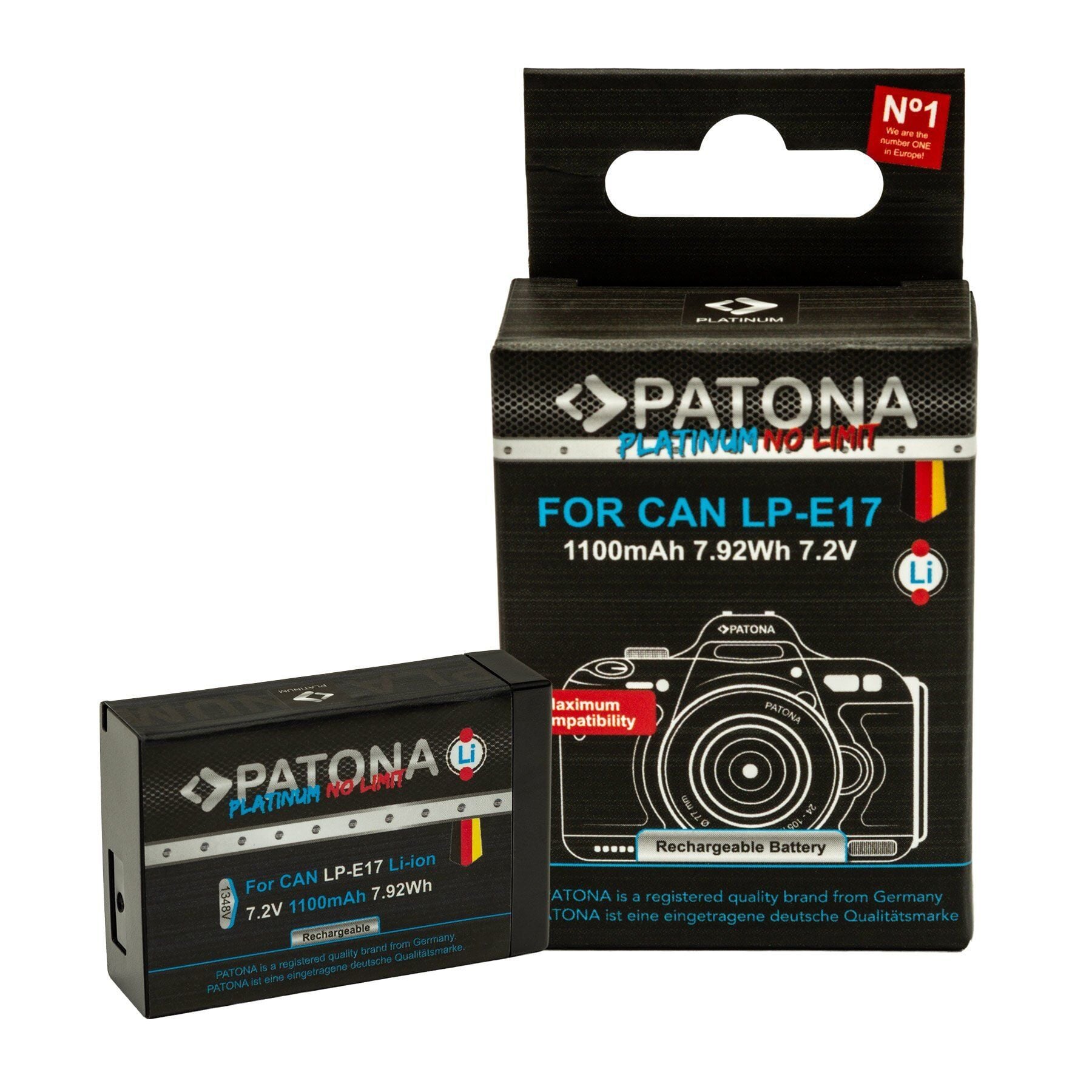 Patona 1348 Canon Lp-E17