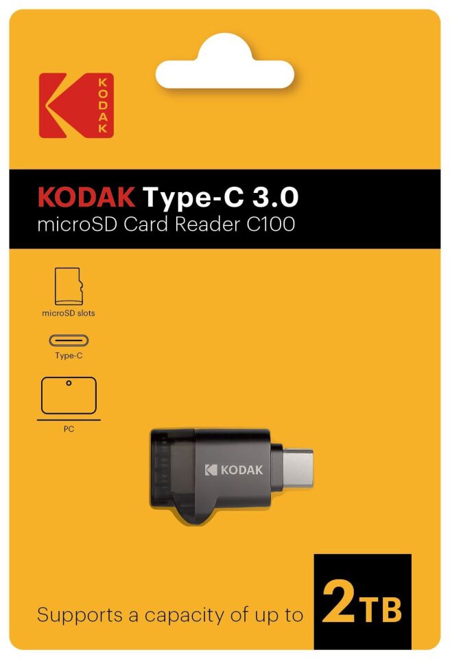 Kodak Micro SD Kart Okuyucu Type-C 3.0    C100