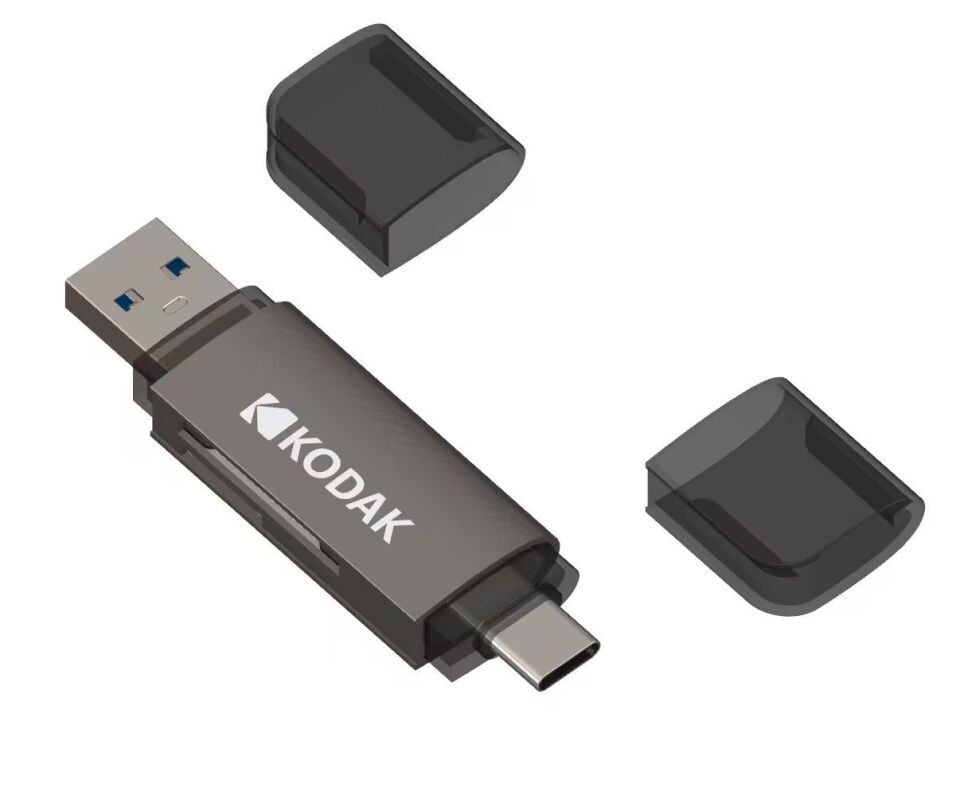 Kodak SD ve Micro SD Kart Okuyucu Type-C + USB (2-IN-1) C210