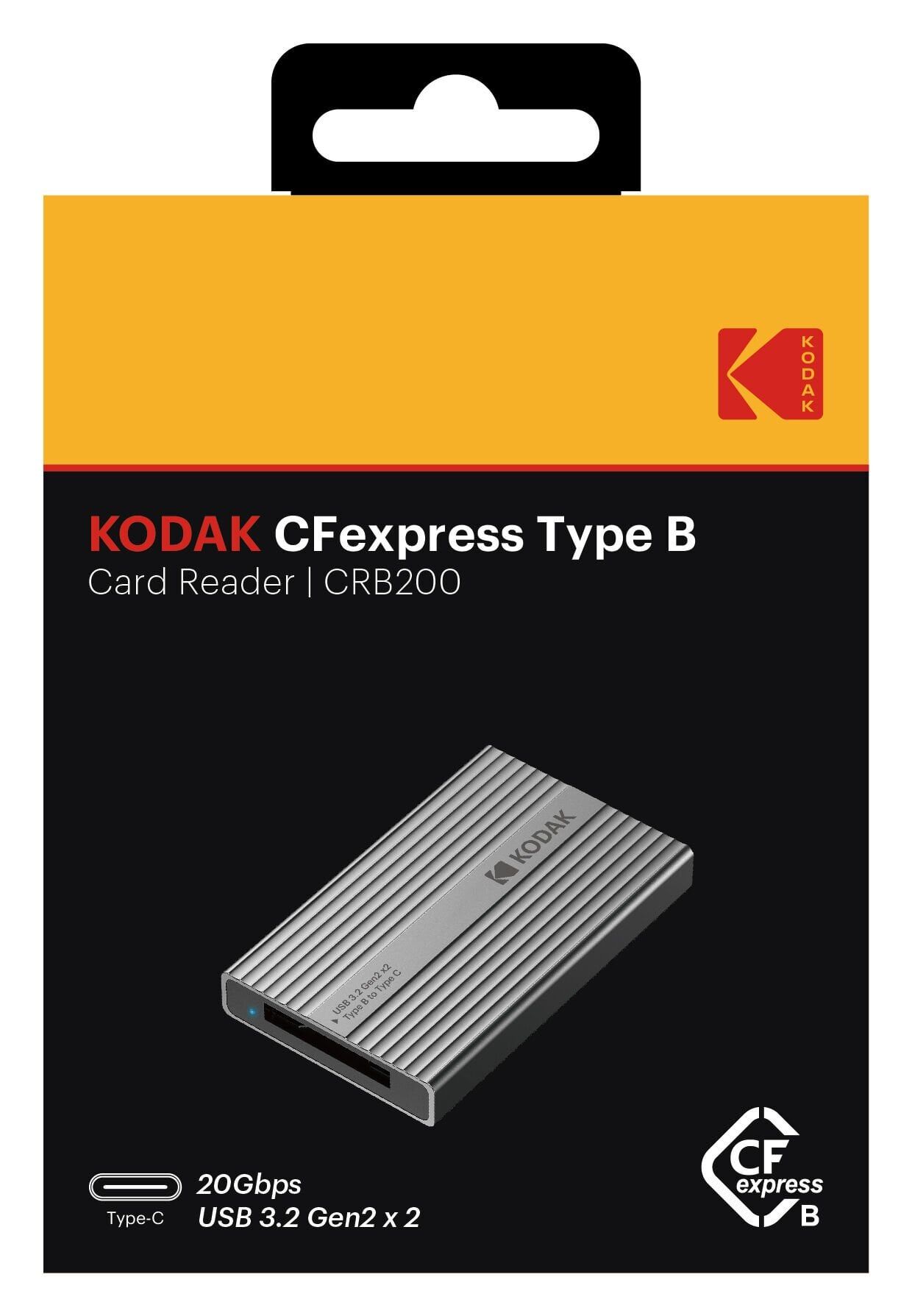 Kodak CF Express Type B Kart Okuyucu (20Gbps) CRB200