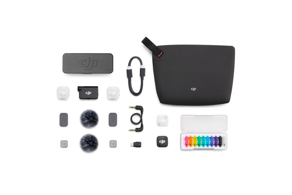 DJI Mic Mini 2 (2TX + 1 RX + Charging Case)