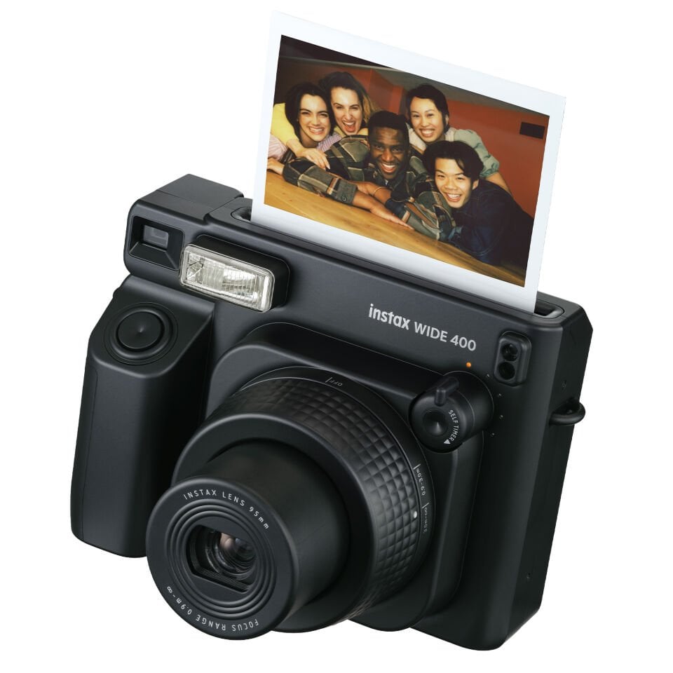 Instax Wide 400 Siyah Fotoğraf Makinesi ve 20'li Film