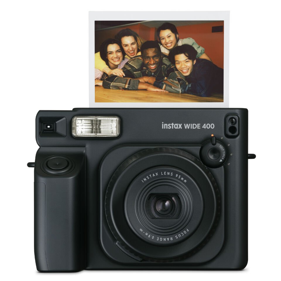 Instax Wide 400 Siyah Fotoğraf Makinesi ve 20'li Film
