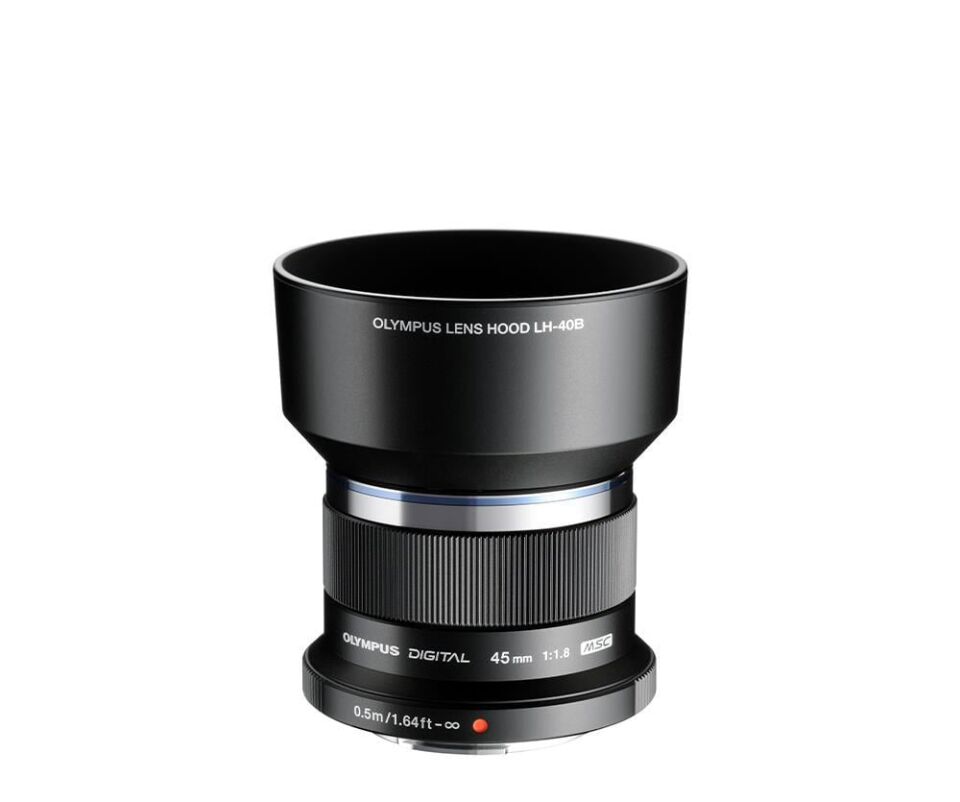 Olympus Lens 45Mm 1.8 M.Zuiko Black V311030Be000