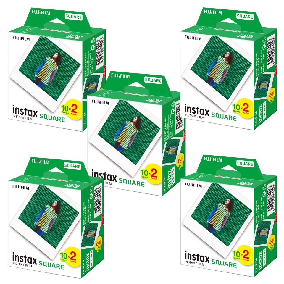 Instax Square 20'li Film 5'li Set