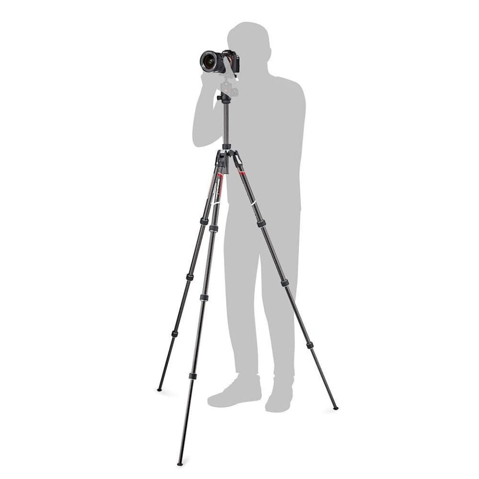 Manfrotto MKBFRTC4-BH Befree Serisi Karbonfiber Seyahat Tripod Kiti Çantalı