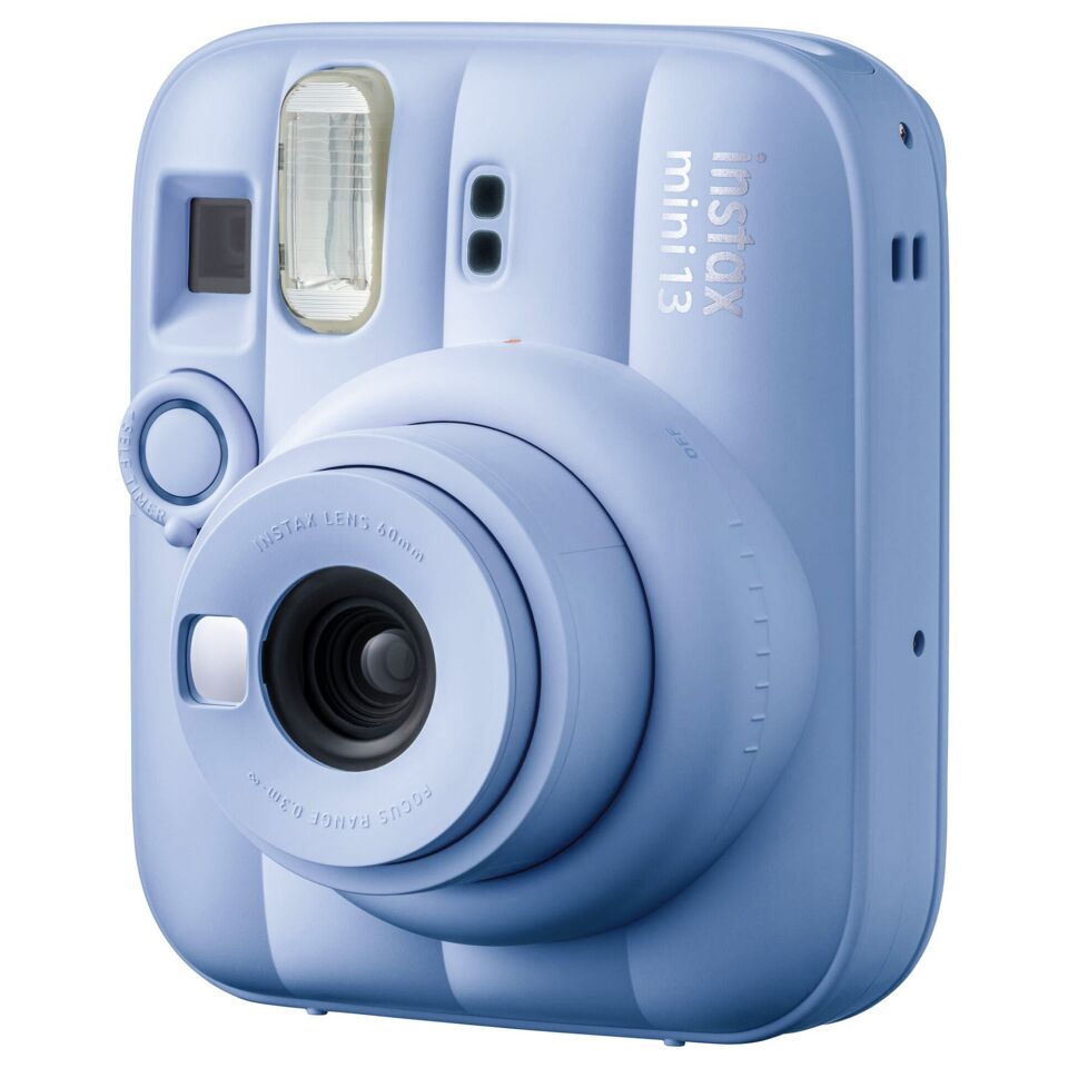 Instax Mini 13 Fotoğraf Makinesi Mavi ve 20'li Film + Çanta Set