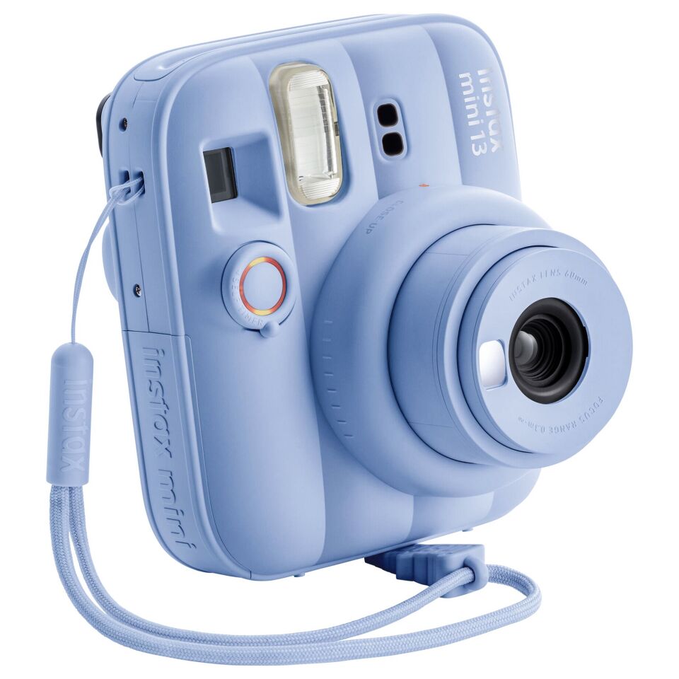 Instax Mini 13 Fotoğraf Makinesi Mavi ve 20'li Film + Çanta Set