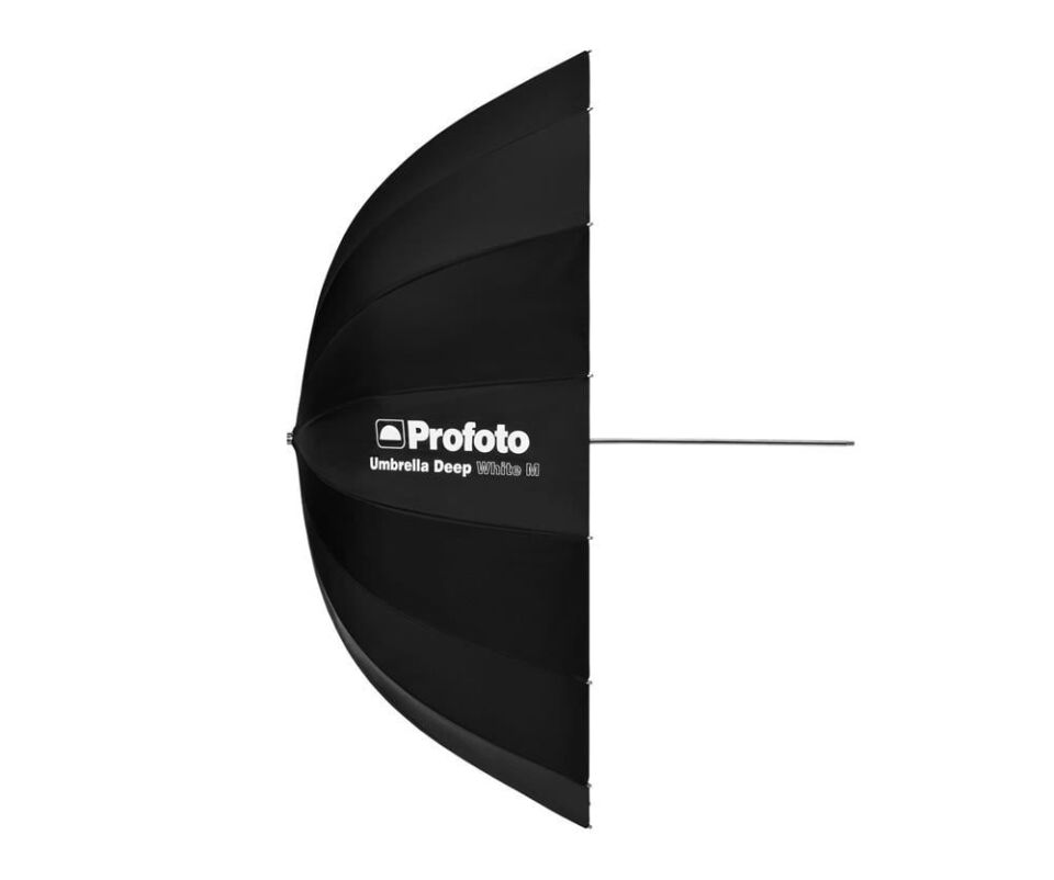 Profoto 100986 Parabolik Derin Şemsiye Beyaz  M - 105 cm