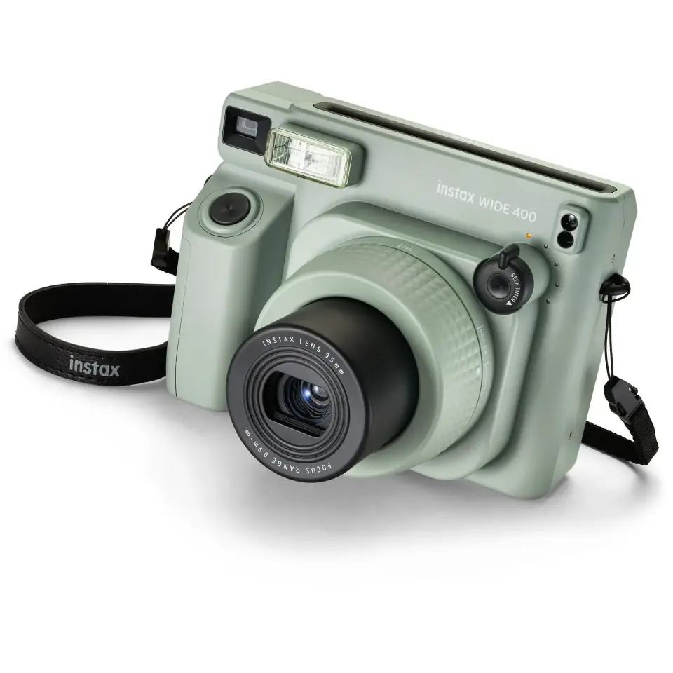 Instax Wide 400 Yeşil Fotoğraf Makinesi ve 40'lı Film