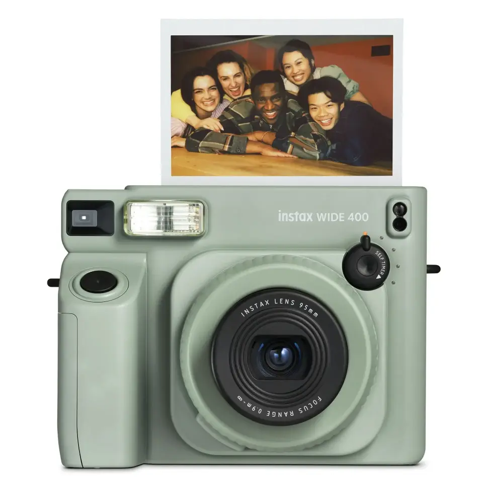 Instax Wide 400 Yeşil Fotoğraf Makinesi ve 40'lı Film