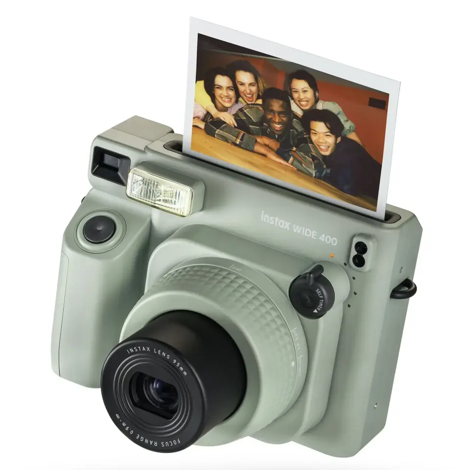 Instax Wide 400 Yeşil Fotoğraf Makinesi ve 40'lı Film