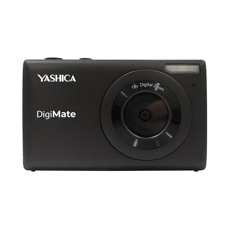 Yashica Digimate Retro Dijital Fotoğraf Makinesi Siyah