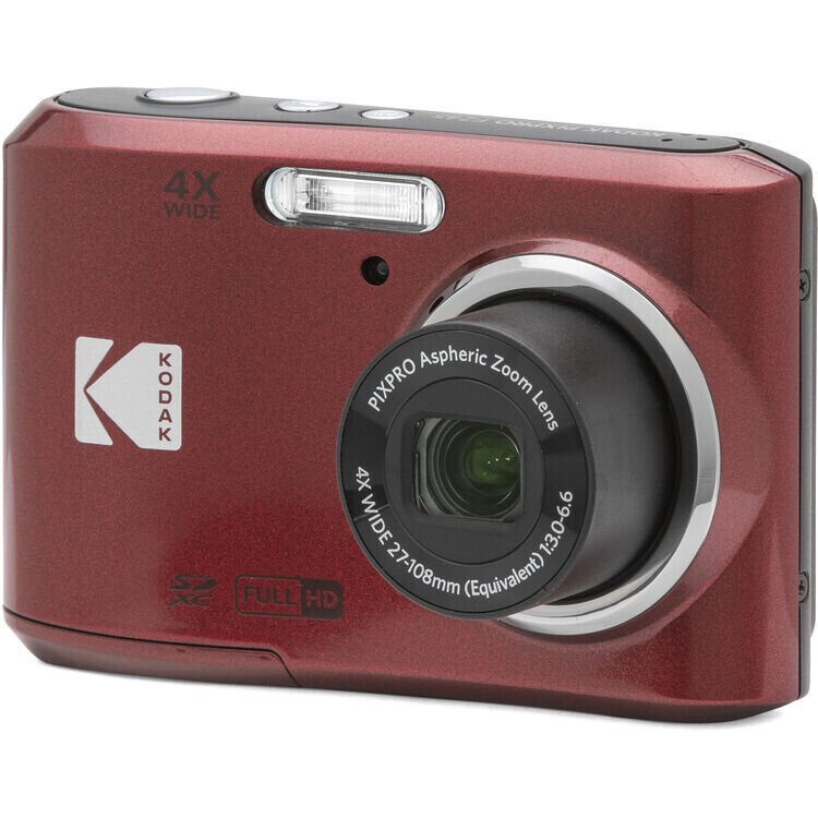 Kodak Pixpro FZ45 Friendly Zoom Dijital Fotoğraf Makinesi Kırmızı